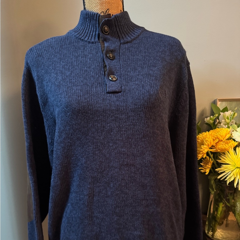 Men's Chaps Blue Sweater. Size Large.